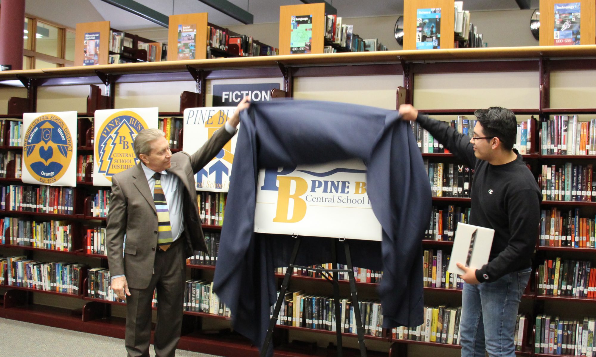 Fresh, new logo for the Pine Bush School District Pine Bush Central