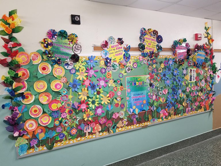 A beautiful mindset garden grows at EJR - Pine Bush Central School District