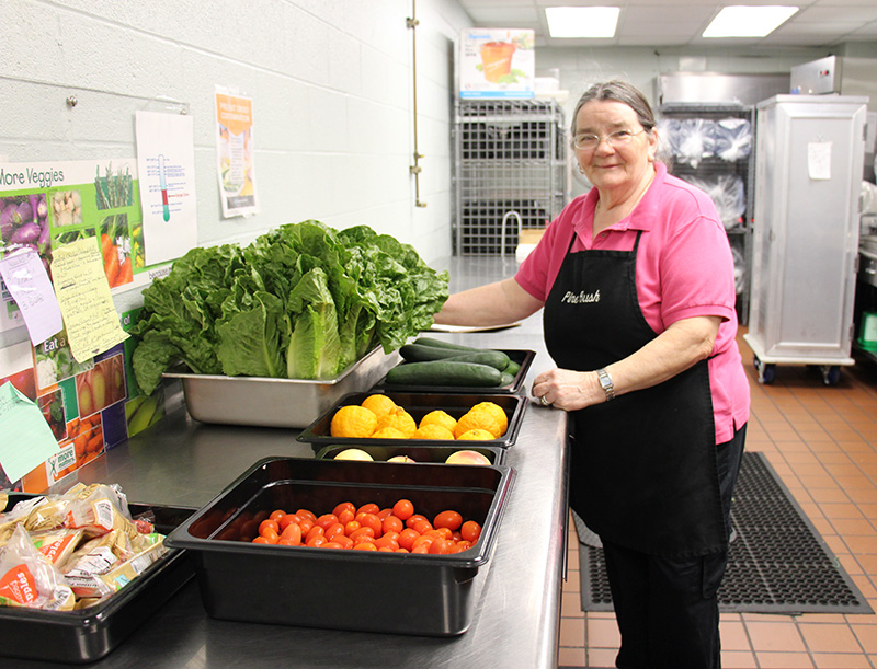 Love to our school nutrition staff on School Lunch Hero Day - Pine